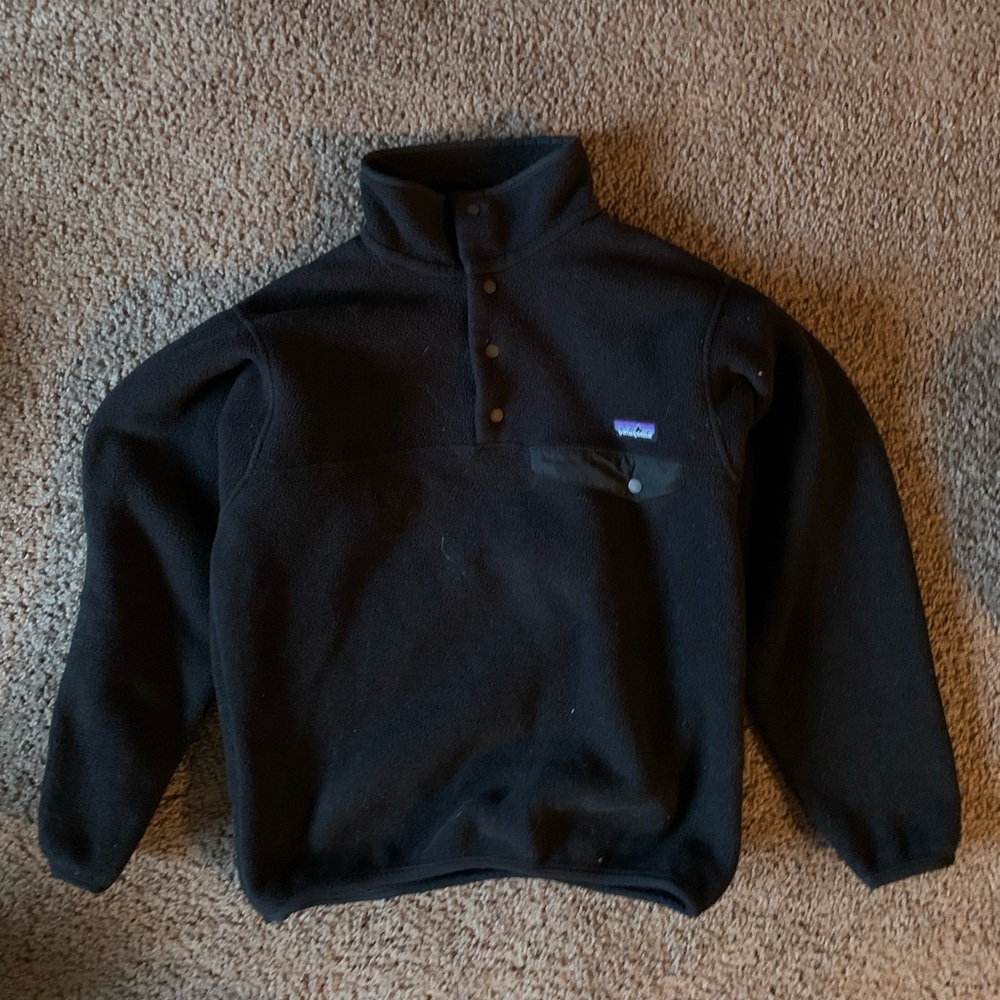 Patagonia Synchilla Snap Fleece Black XS